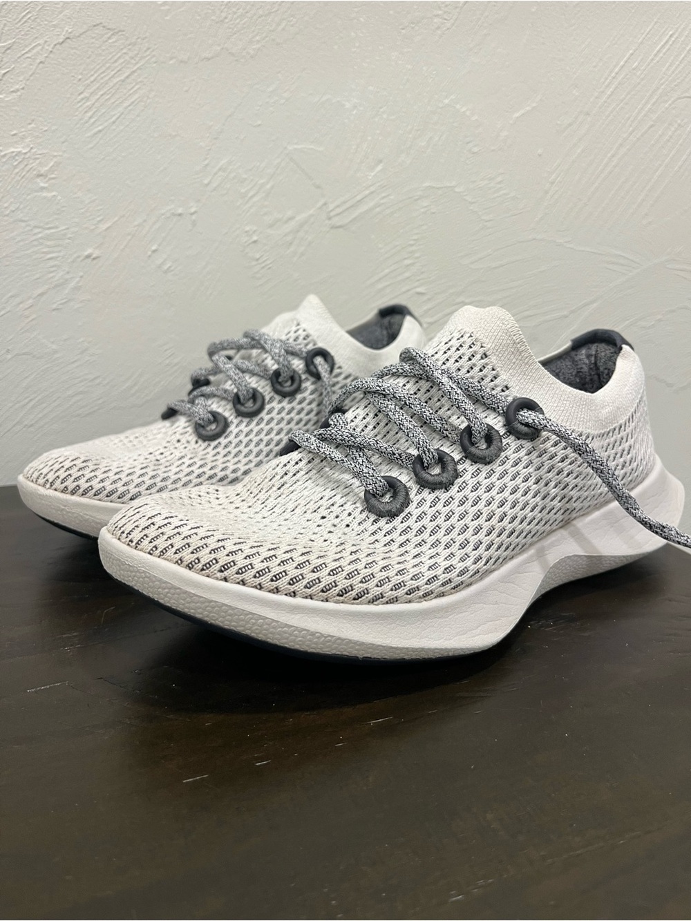 Allbird Tree Dasher 7.5 Sneakers - White/Gray